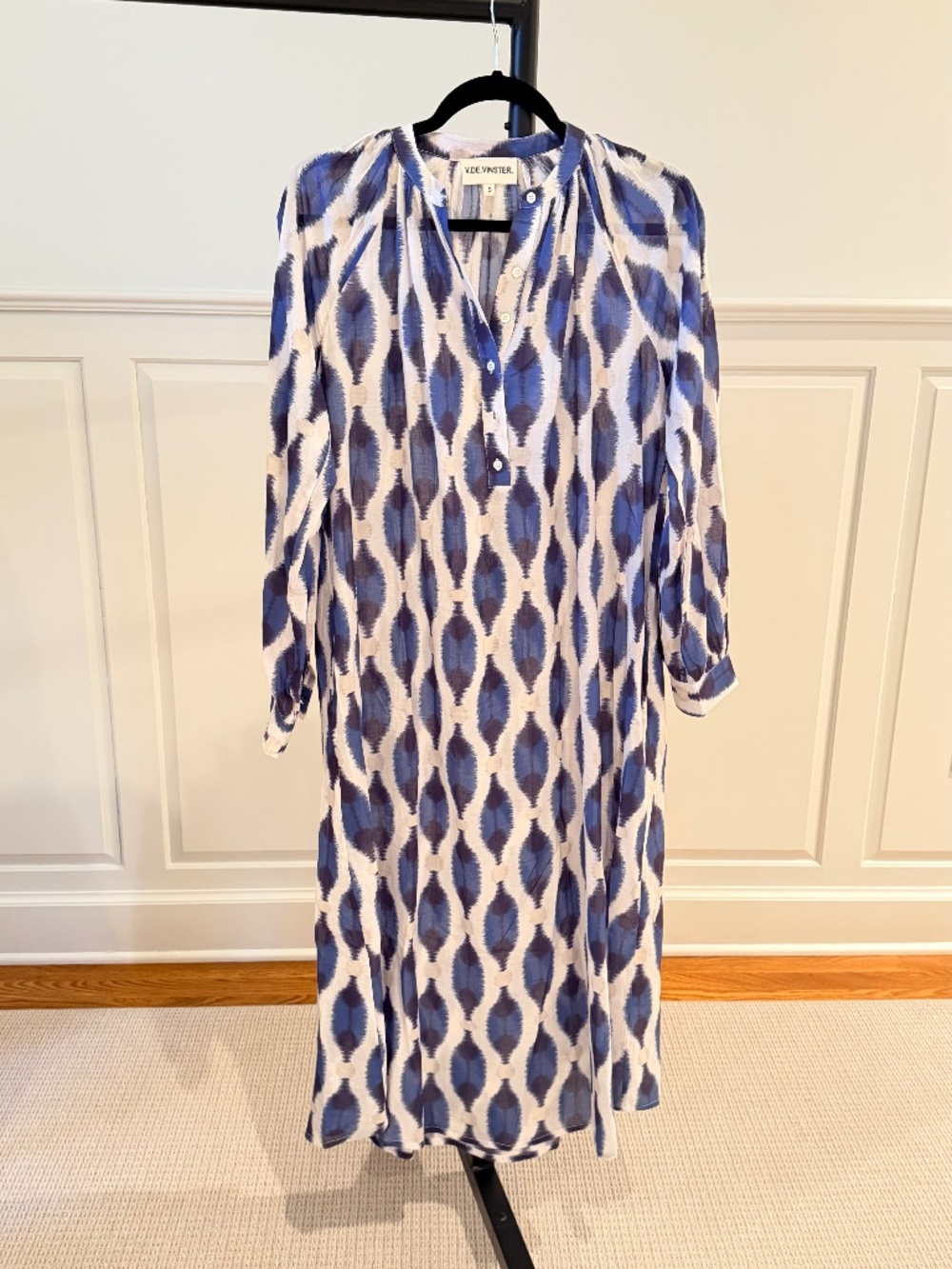 V. DE VINSTER - Ikat dress